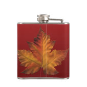 カナダ土産フラスコ秋カナダ酒フラスコ フラスク (裏面)