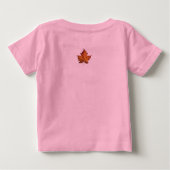 カナダ土産ベビーTシャツToddler Canada Shirts ベビーTシャツ (裏面)