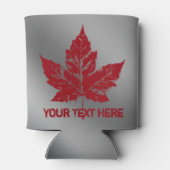 カナダ土産ボトルクールパーソナライズされた 缶クーラー (裏面)