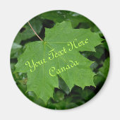 カナダ土産冷蔵庫用マグネットカスタムカナダマグネット マグネット (正面)