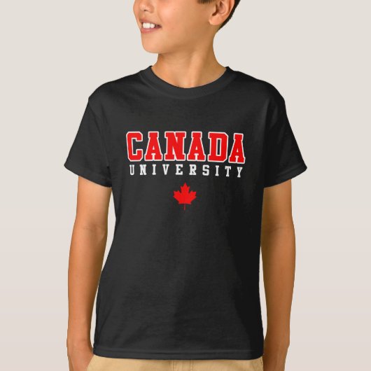 カナダ大学 Tシャツ (正面)