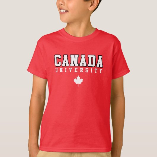 カナダ大学 Tシャツ (正面)