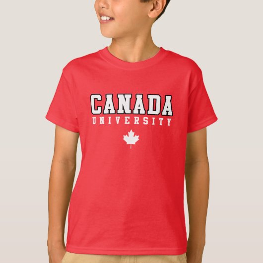 カナダ大学 Tシャツ (正面)
