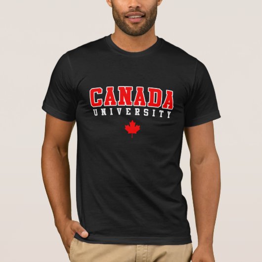カナダ大学 Tシャツ (正面)