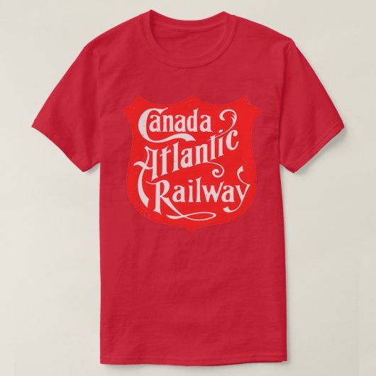 カナダ大西洋鉄道 Tシャツ (デザイン正面)