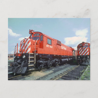 カナダ太平洋鉄道機関車1979はがき ポストカード
