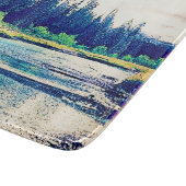 カナダ威厳のあるの荒野の森。買今 カッティングボード (角)