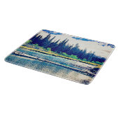 カナダ威厳のあるの荒野の森。買今 カッティングボード (角)