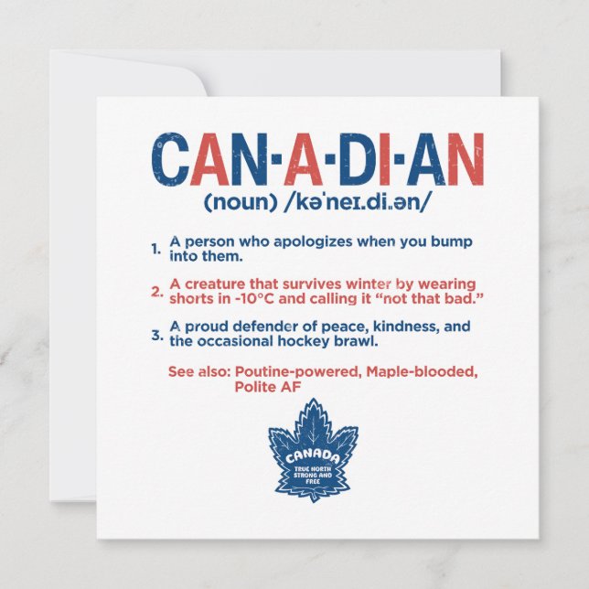 カナダ定義 (正面)