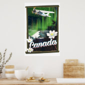 カナダ山岳旅行ポスター ポスター (キッチン)