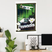 カナダ山岳旅行ポスター ポスター (ホームオフィス)