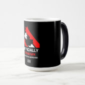 カナダ市民権お祝い モーフィングマグカップ (正面右)