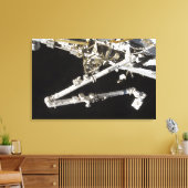 カナダ建ての宇宙駅 キャンバスプリント (インサイチュ (リビング))