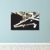 カナダ建ての宇宙駅 キャンバスプリント (インサイチュ (ウッドフロア))