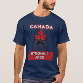 カナダ強く無料 Tシャツ