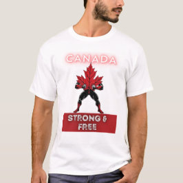 カナダ強く無料 Tシャツ