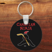 カナダ忍者 キーホルダー (正面)