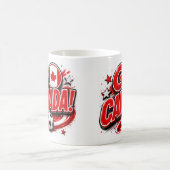 カナダ愛国サッカーファンマグカップ | カナディアン コーヒーマグカップ (中央)