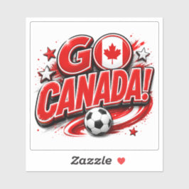  カナダ愛国サッカーファン | カナディアン  シール