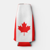 カナダ愛国国旗 ボトルクーラー (正面)
