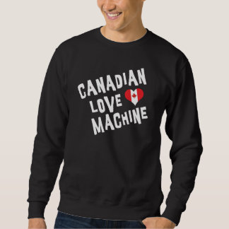 カナダ愛機械Tシャツの人 スウェットシャツ