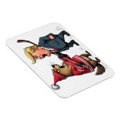 カナダ戦トランプ マグネット (右側)