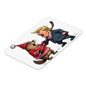 カナダ戦トランプ マグネット (左側)