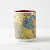 カナダ戦争中 マグカップ (中央)