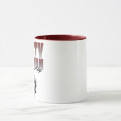 カナダ扱いにく美しい（Edge Maple Leaf付き） マグカップ (中央)