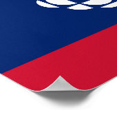 カナダ放送協会国旗 ポスター (角)