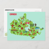 カナダ文化 ポストカード (正面/裏面)