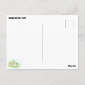 カナダ文化 ポストカード (裏面)