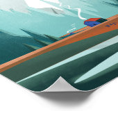 カナダ旅行ポスター ポスター (角)