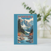 カナダ旅行ポスター ポストカード (スタンド正面)