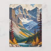 カナダ旅行ポスター ポストカード (正面)