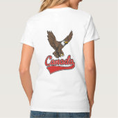 カナダ旅行ロゴ Tシャツ (裏面)