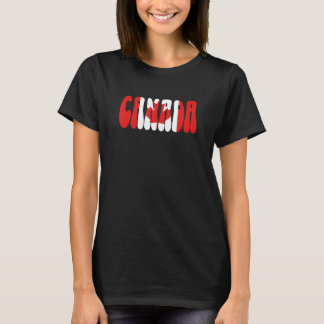 カナダ旗 旅行のお土産 カナディアン 北米 Tシャツ