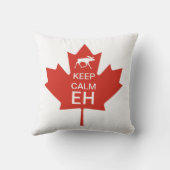 カナダ日は穏やかなEHを保ちます クッション (裏面)