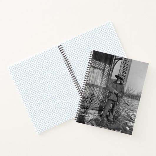 カナダ旧西農場のカウボーイランチャー ノートブック (内部)