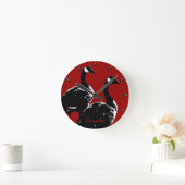 カナダ時計カナダグース記念物の壁時計 ラウンド壁時計 (ホーム)