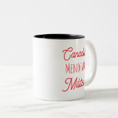 カナダ更年期民兵 ツートーンマグカップ (正面右)