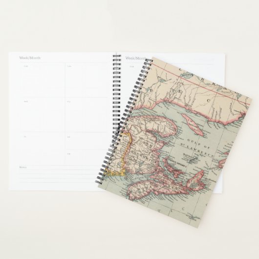 カナダ東部 プランナー手帳 (ディスプレー)