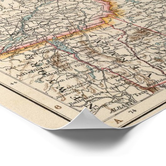 カナダ東部 ポスター (角)