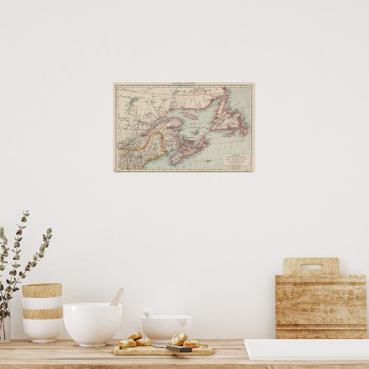 カナダ東部 ポスター (キッチン)