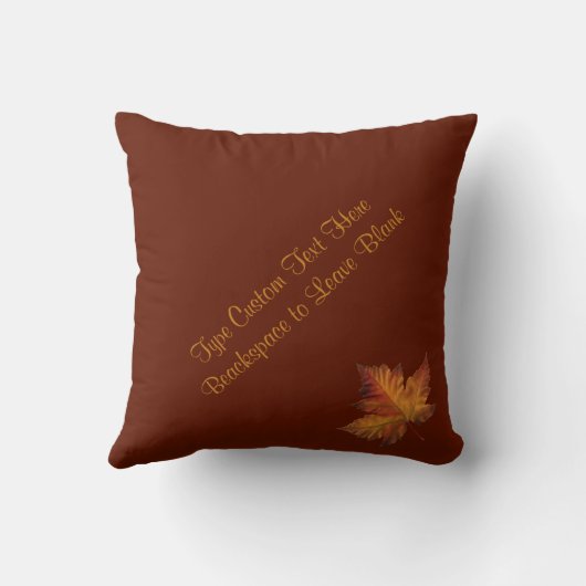 カナダ枕カナパーソナライズされたダ土産枕 クッション (裏面)