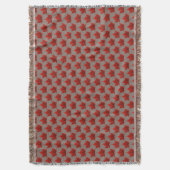 カナダ毛布カナダメープルリーフお土産スロー スローブランケット (正面縦)