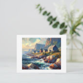 カナダ沿岸 ポストカード (スタンド正面)