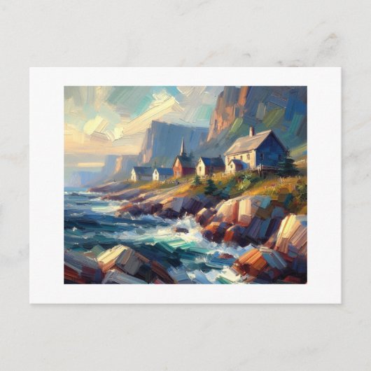 カナダ沿岸 ポストカード (正面)