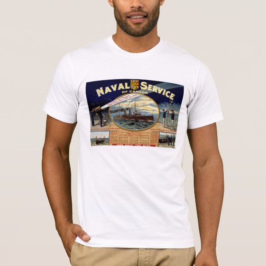 カナダ海軍 Tシャツ (正面)