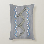 カナダ湖モンスタージガグ アクセントクッション (正面(垂直))